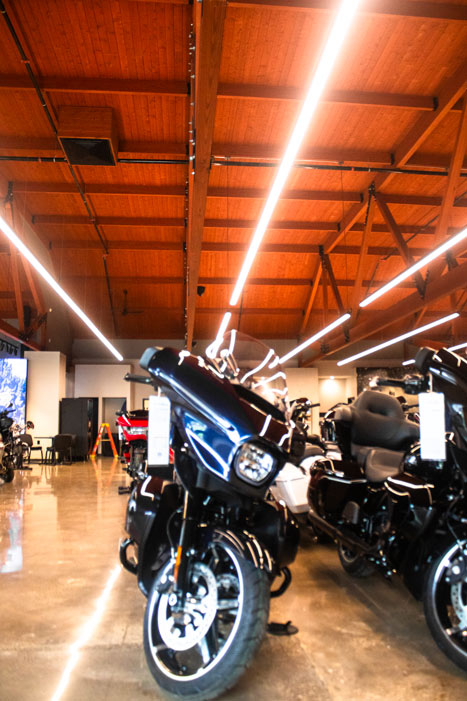 Harley Davidson interior
